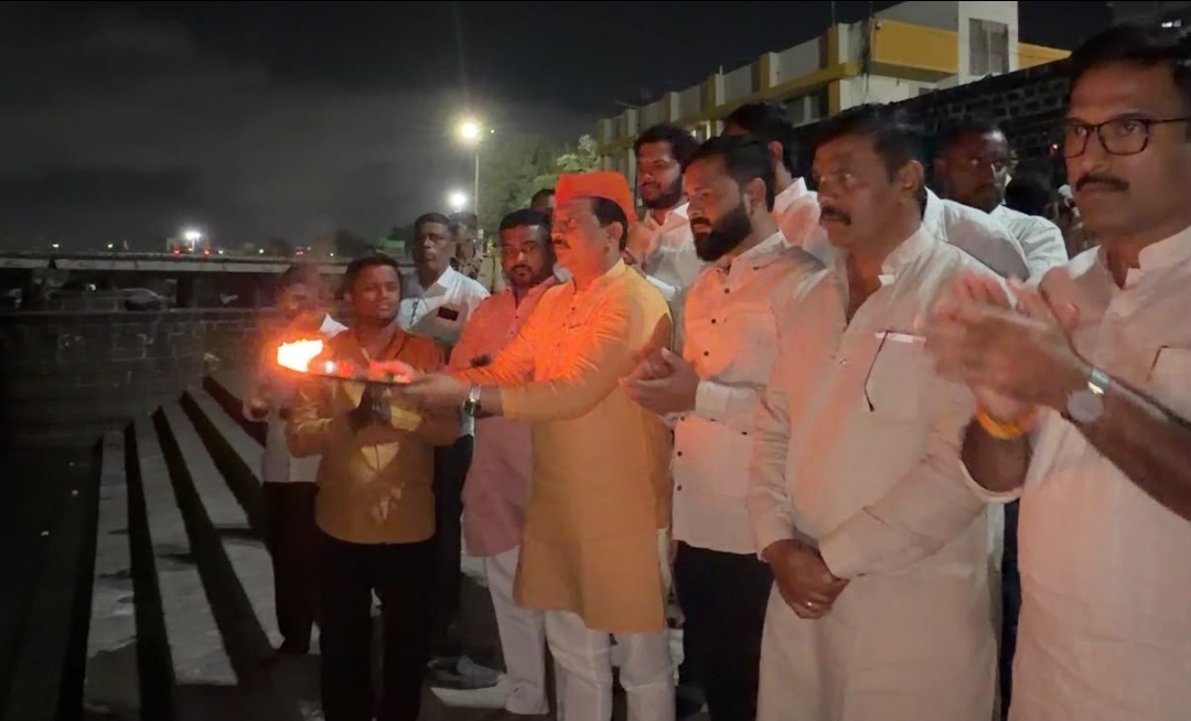 देहू व देहूरोड  पंतप्रधान नरेंद्र मोदी वाढदिवसानिमित्त दीपोत्सव, भजन आणि अभिनंदन कार्यक्रम संपन्न