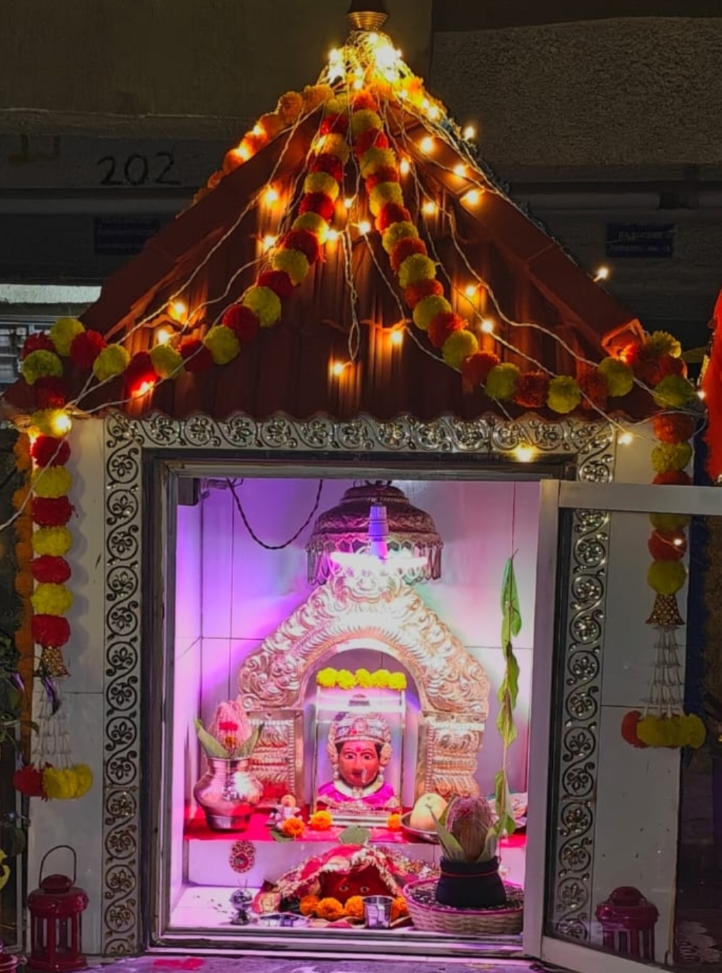 देहू देहूरोड परिसरात नवरात्र उत्सव उत्साहात सुरु