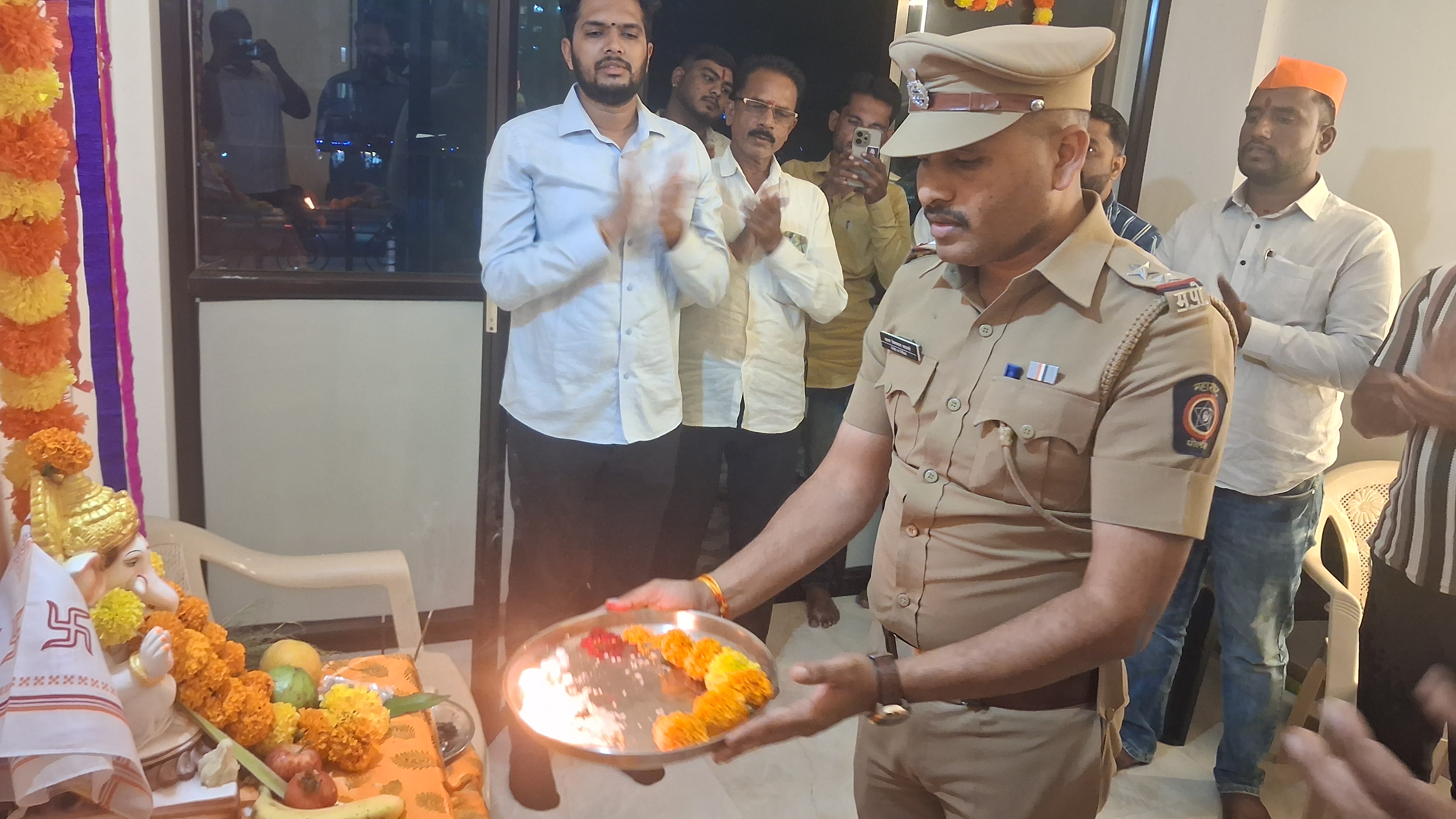 सण आणि उत्सवामुळे समाज एकत्र- पोलीस उपनिरीक्षक सावनकुमार वाघमारे