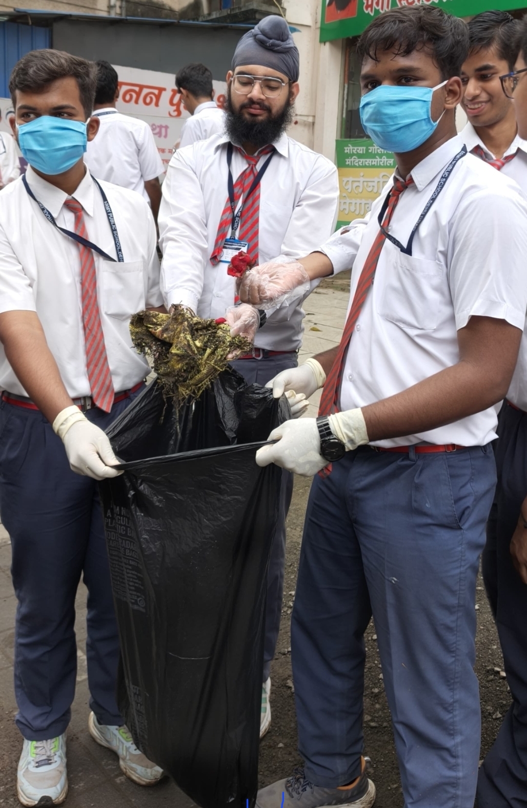 जलसंवर्धन व स्वच्छता अभियानातून  आर्मी पब्लिक स्कूल च्या विद्यार्थ्यांनी दिला जनजागृतीचा संदेश