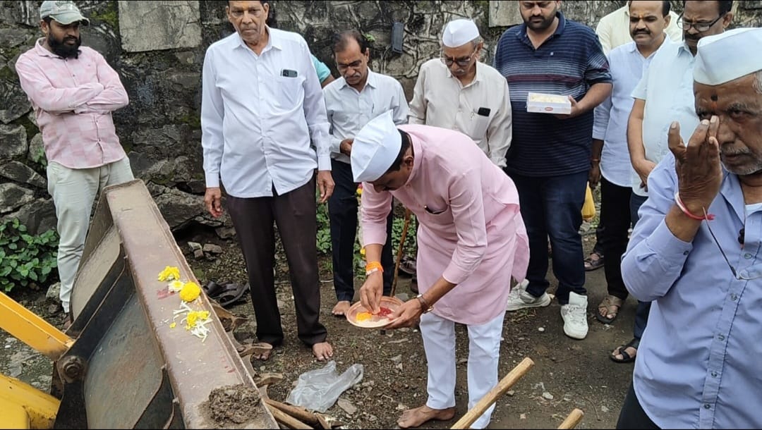 देहूरोड कॅन्टोन्मेंट बोर्डाच्या सिद्धिविनायक नगरीमध्ये महाराष्ट्र नॅचरल गॅस कामाचा शुभारंभ