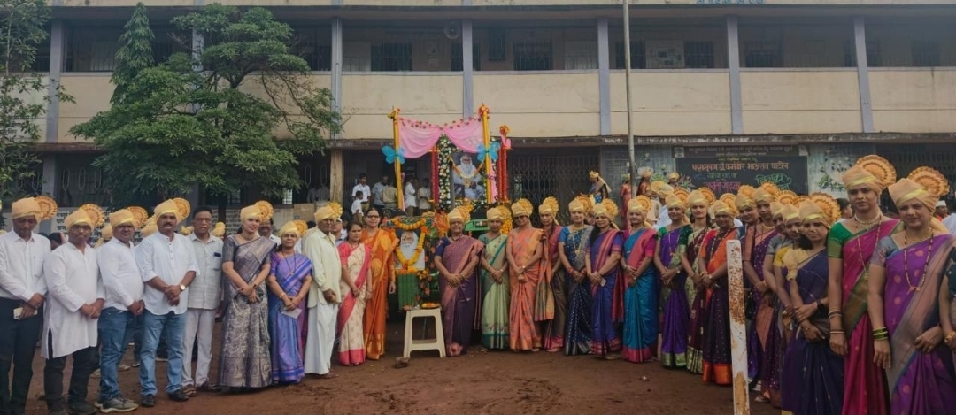 देहू येथे कर्मवीर जयंती मिरवणूक सोहळा उत्साहात संपन्न