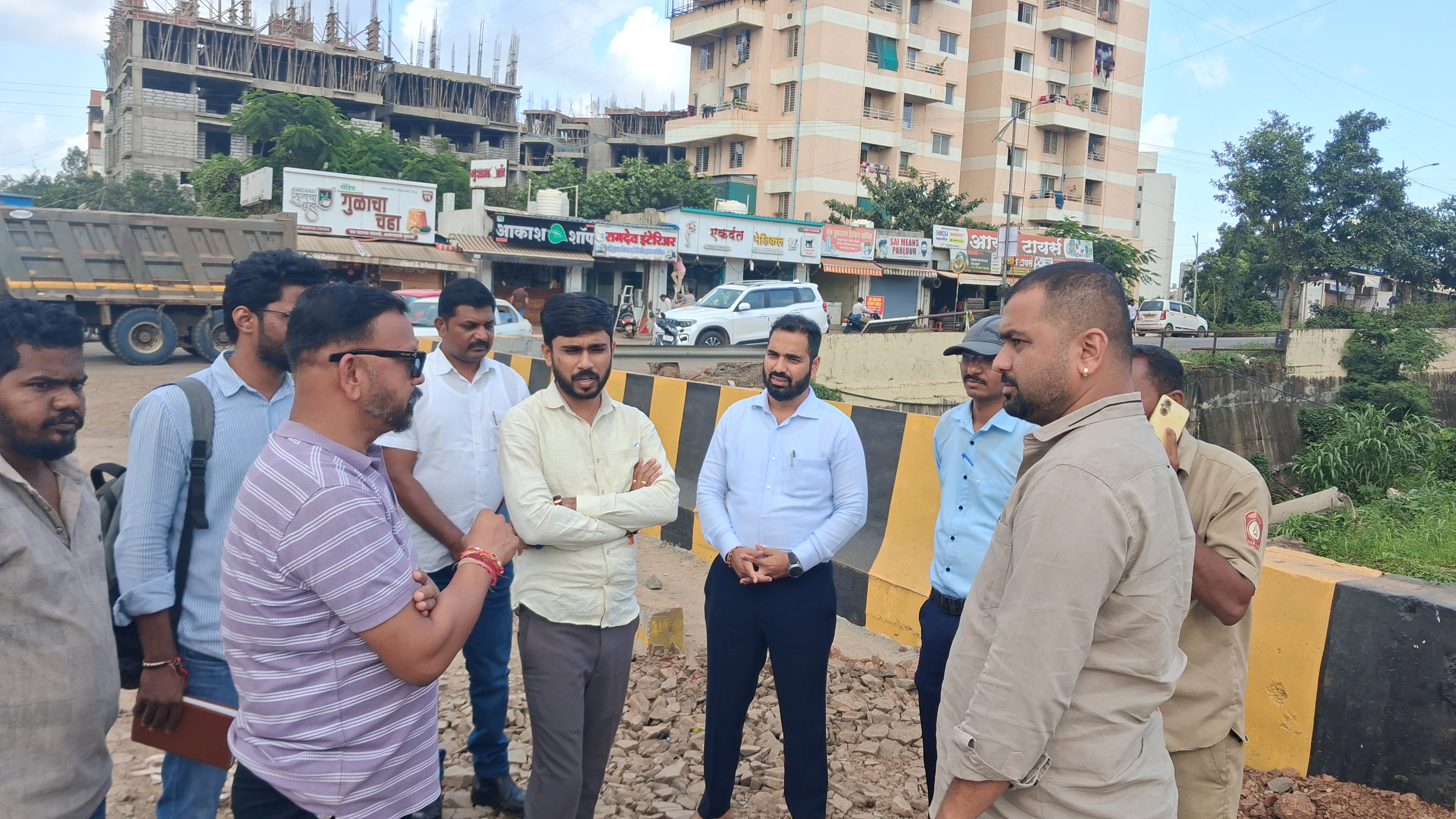 पालखी मार्गावरील परंडवाल चौकातील नविन पूल लवकरच सुरू  होणार