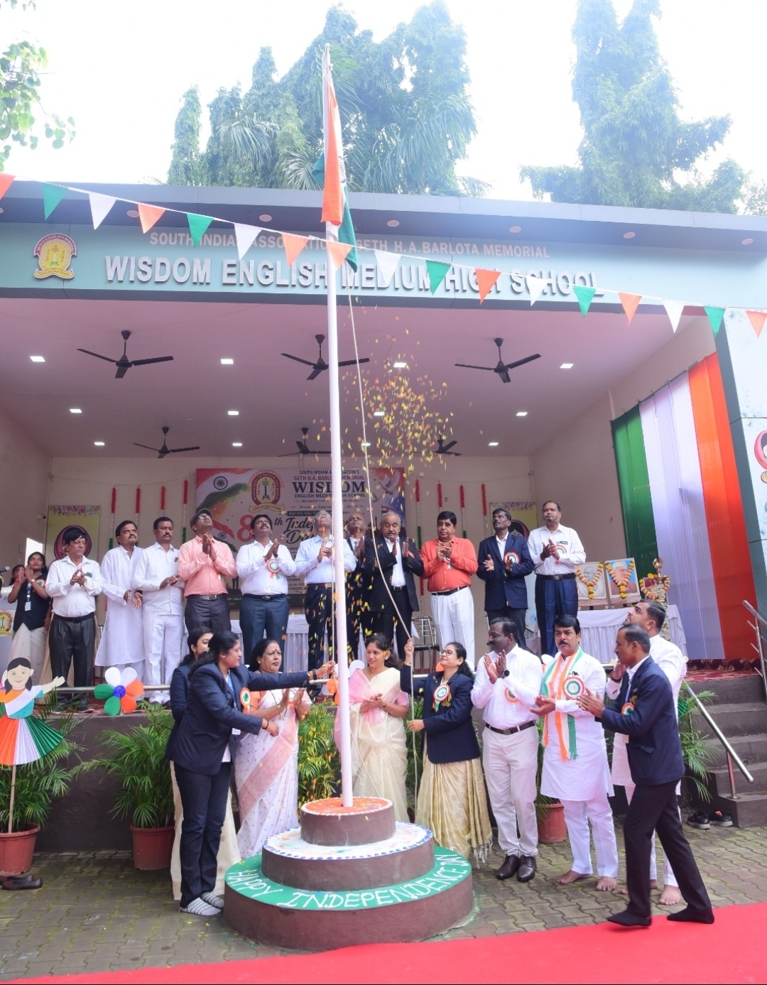 देहू देहूरोड परिसरात स्वातंत्र्य दिन उत्साहात साजरा