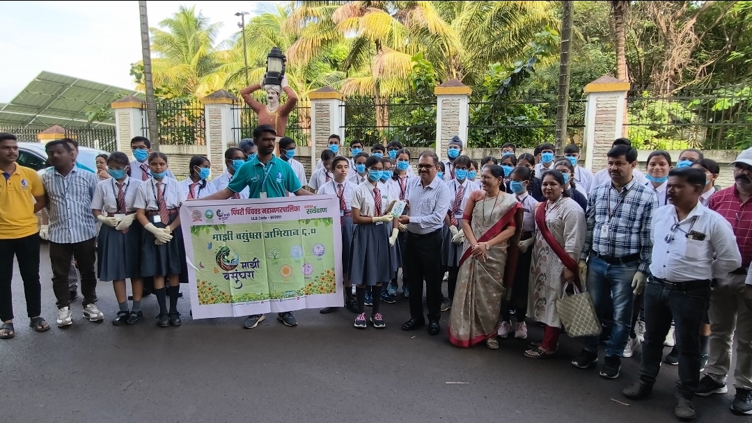 जलसंवर्धन व स्वच्छता अभियानातून  आर्मी पब्लिक स्कूल च्या विद्यार्थ्यांनी दिला जनजागृतीचा संदेश
