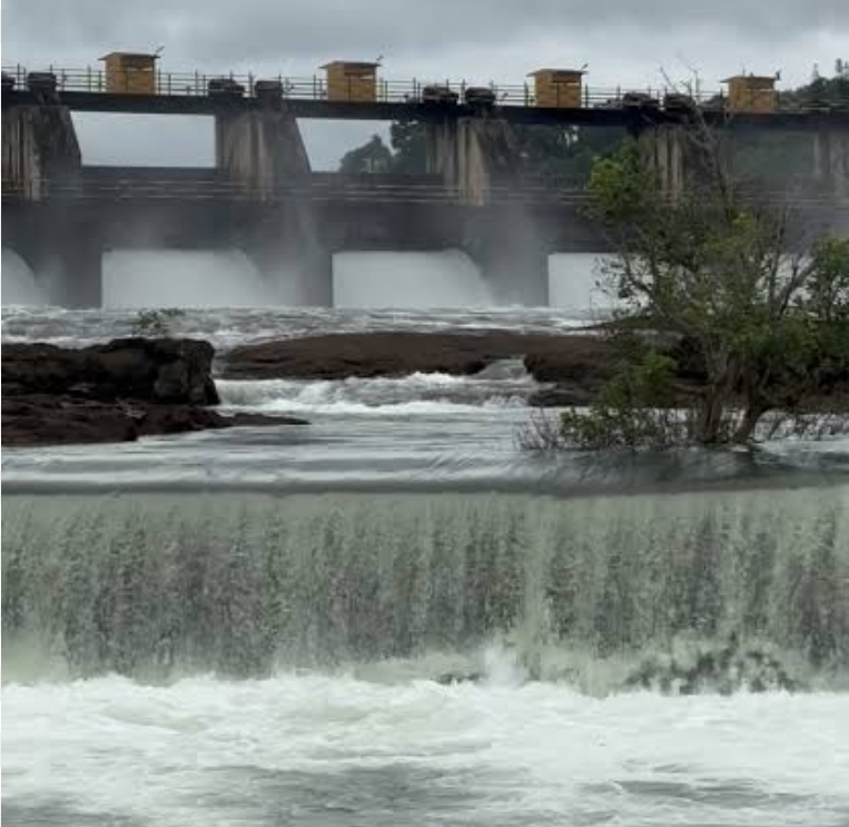वडिवळे धरणातून विसर्ग कमी  तरीही सतर्क राहण्याचे आवाहन