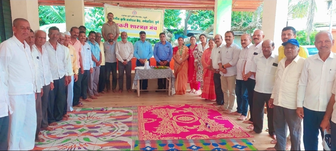 शेतकरी शास्त्रज्ञ मंच  प्रशिक्षण कार्यक्रम माळवाडी येथे संपन्न