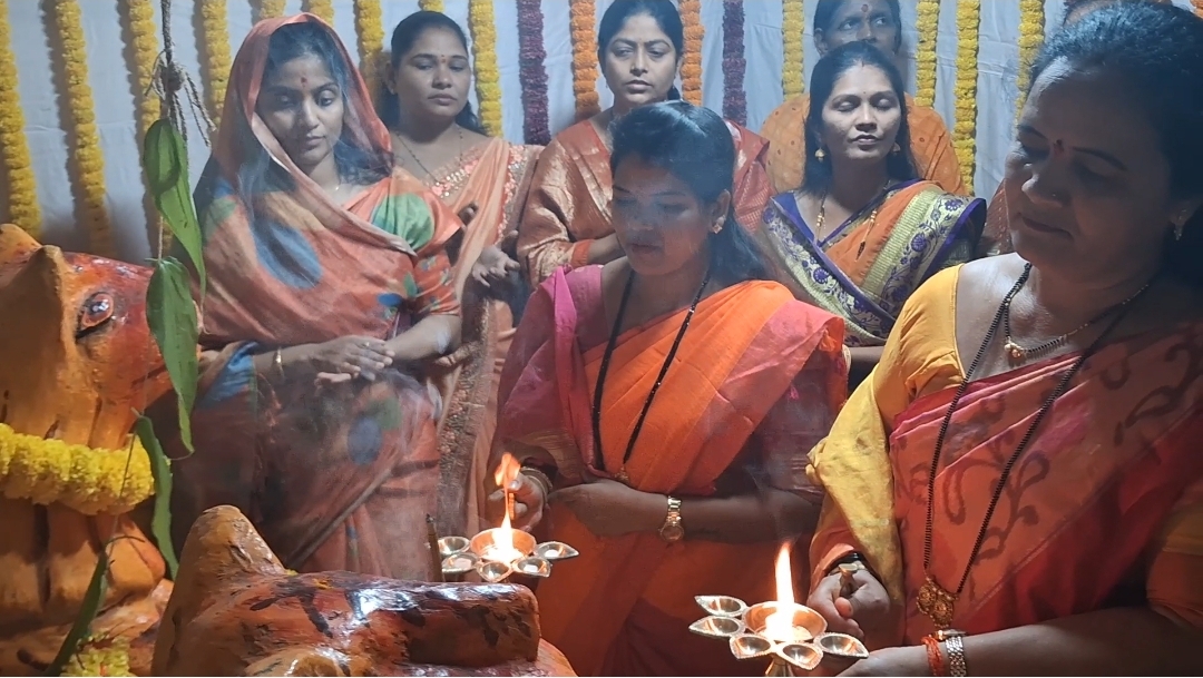 देहू देहूरोड परिसरात नवरात्र उत्सव उत्साहात सुरु