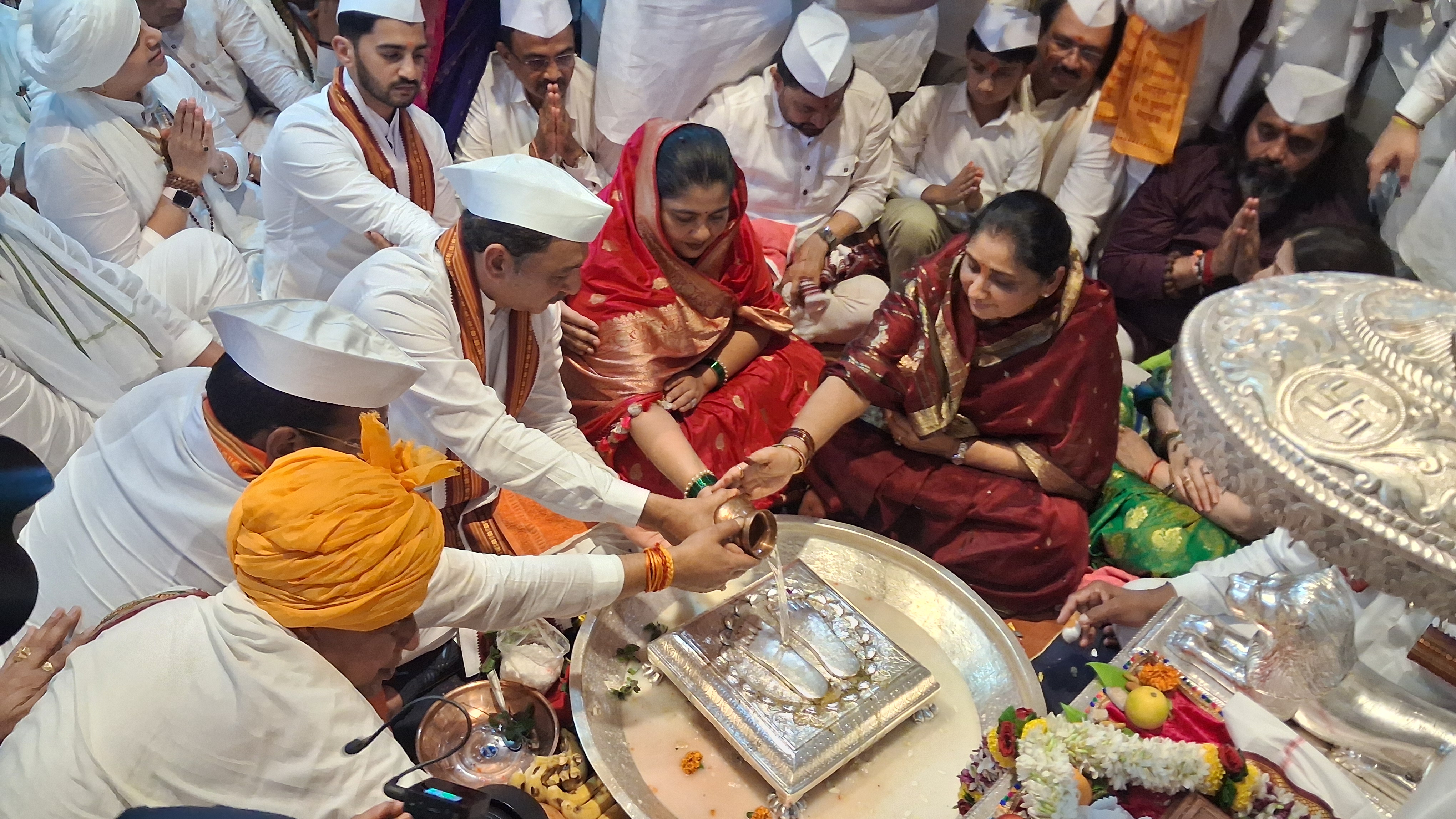 देहू संत तुकाराम महाराज पालखी सोहळ्याचे पंढरपूरकडे प्रस्थान